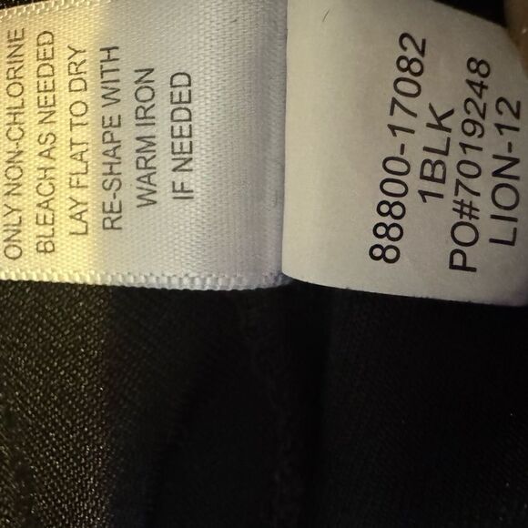 Cardigan Black Velvet Floral Lace ONE WORLD W P Large Open Front Top Whimsigoth - Picture 5 of 8